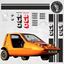Picture of Reliant Bond Bug full set replacement Decals / Stickers