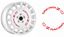 Picture of OZ Racing Rally Alloy Wheel replacement Decals / Stickers