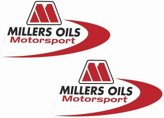 Picture of Millers Oils Decals / Stickers