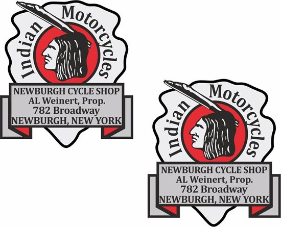 Picture of Newburgh Cycle Shop - New York Dealer Decals / Stickers