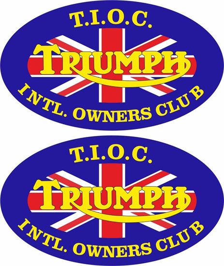 Picture of Member Triumph International Club Decals / Stickers