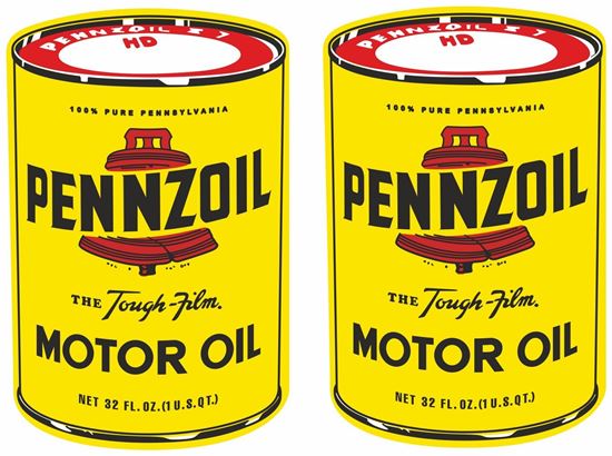 Picture of Pennzoil Decals / Stickers