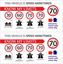 Picture of Speed Monitored Decals / Stickers