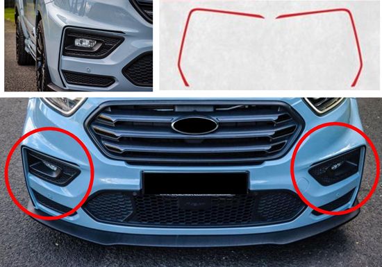 Picture of Transit Custom  Front Bumpers Stripes for MS-RT