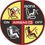 Picture of Renault Clio / Megane / Kangoo / Trafic / Master replacement Airbag Decal / Sticker