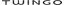 Picture of Renault Twingo 2 replacement rear Decal / Sticker