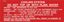 Picture of Rover P5B Cooling System Information replacement Decal / Sticker