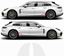 Picture of Porsche 971 Panamera Pre Cut PPF Sill / rear Arch Stone Guards