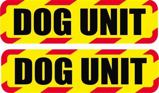 Picture of Dog Unit Decals / Stickers