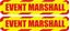 Picture of Event Marshall Decals / Stickers
