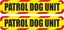 Picture of Patrol Dog Unit Decals / Stickers