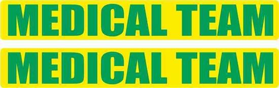 Picture of Medical Team Decals / Stickers
