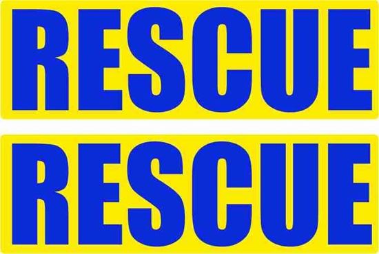 Picture of Rescue Decals / Stickers