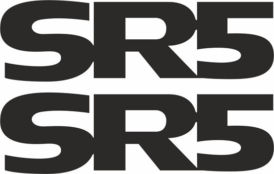 Picture of SR5 Decals / Stickers