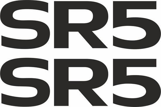 Picture of SR5 Decals / Stickers