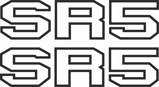 Picture of SR5 Decals / Stickers