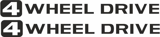 Picture of SR5 4 Wheel Drive Decals / Stickers