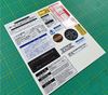Picture of MK2 SW20 replacement  Engine Bay & Frunk Decals / Stickers