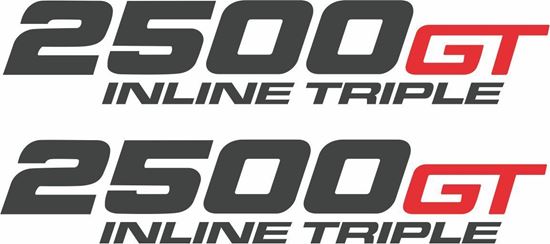 Picture of Triumph Rocket 2500 Inline GT Decals / Stickers