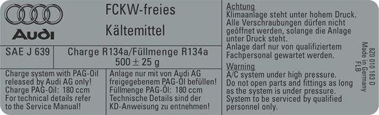 Picture of Audi A2 front Grill replacement Decal / Sticker