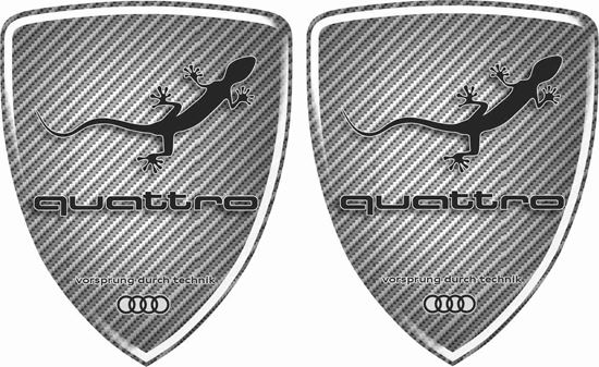 Picture of Audi Quattro Decals / Stickers