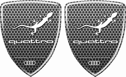 Picture of Audi Quattro Decals / Stickers