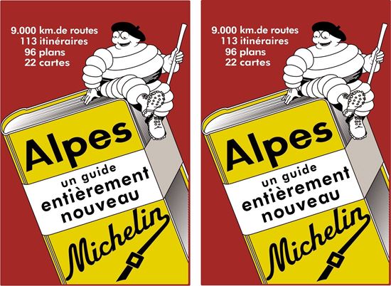 Picture of Michelin Aples Decals / Stickers