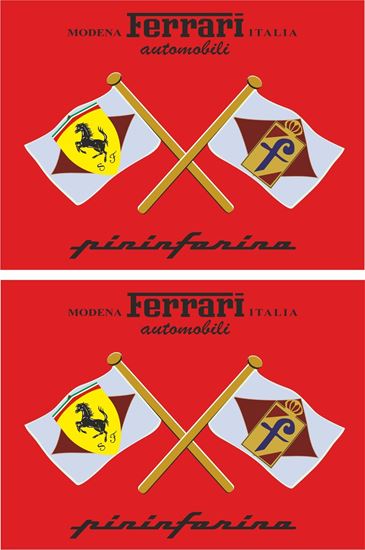 Picture of Ferrari Pinin Farina Decals / Stickers