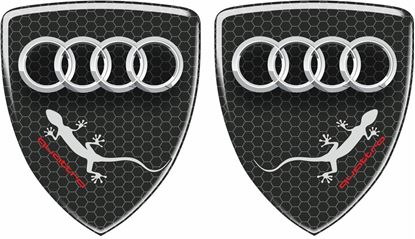 Picture of Audi Quattro Decals / Stickers