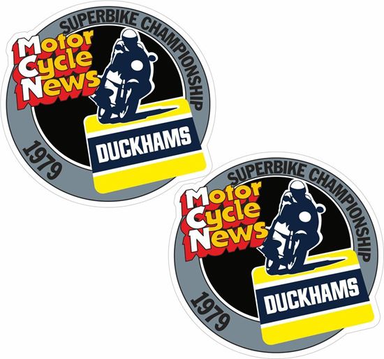 Picture of Superbike Championship motorcycle News Duckhams 1979 Decals / Stickers