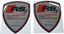 Picture of Audi Quattro Wing / Panel Badges 80mm