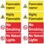 Picture of Petrol Station Safety Information Decals / Stickers