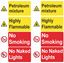 Picture of Petrol Station Safety Information Decals / Stickers