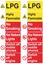 Picture of Petrol Station Safety Information Decals / Stickers