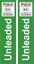 Picture of Petrol Station E5 95 Octane Unleaded Decals / Stickers