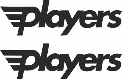 Picture of Players Decal / Sticker