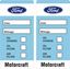 Picture of Ford Motorcraft Service replacement  Decals / Stickers