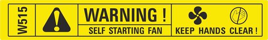 Picture of Volvo 940  replacement Self Starting Fan Decal / Sticker