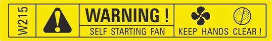 Picture of Volvo 940 Turbo replacement Self Starting Fan Decal / Sticker