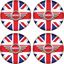 Picture of Mini Union Jack Wheel Centre Gel Badges
