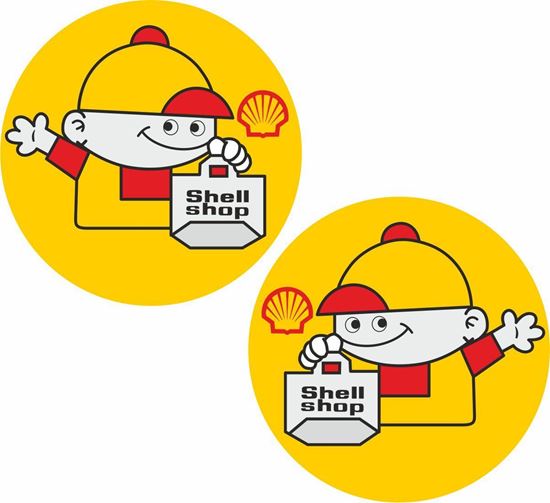 Picture of Shell Shop Decals / Stickers