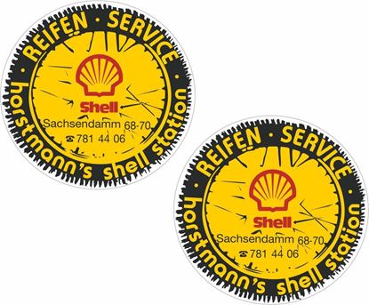 Picture of Hortmann's Shell Station Decals / Sticker