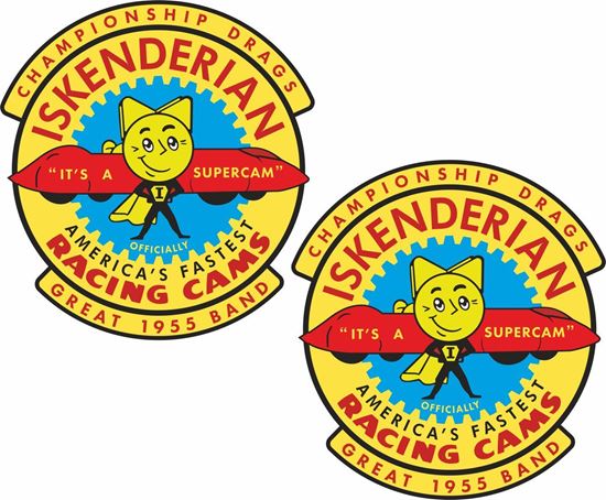Picture of Iskenderian Racing Cams Decals / Stickers