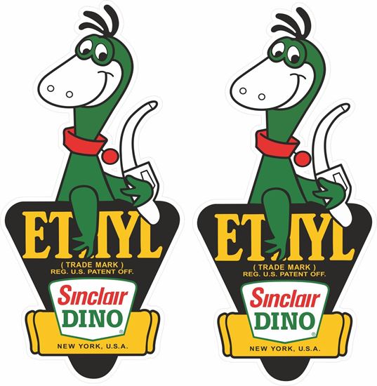 Picture of Sinclair Dino Decals / Stickers