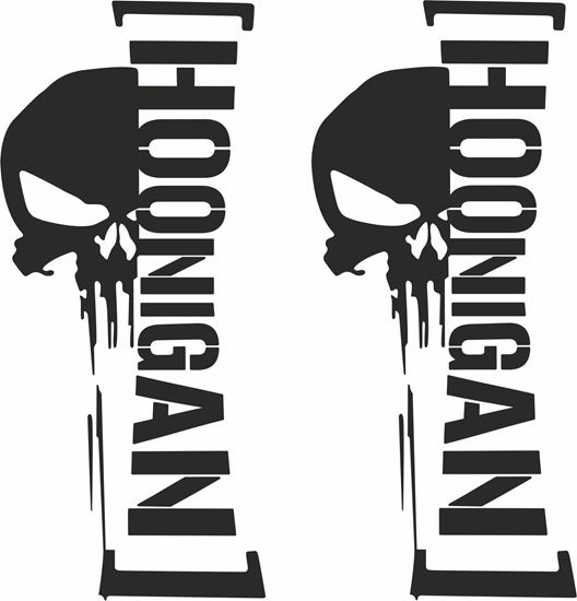 Picture of Hoonigan Punisher Decals / Stickers