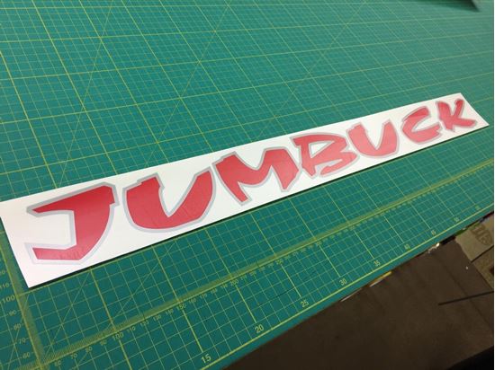 Picture of Proton Jumbuck "custom size" Decal / Sticker