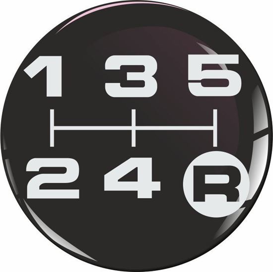 Picture of MG Gear Shift 14mm Gel Badge