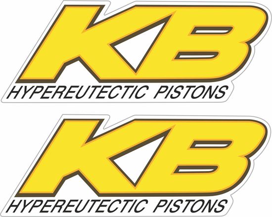 Picture of KB Hypereutetic Pistons Decals / Stickers