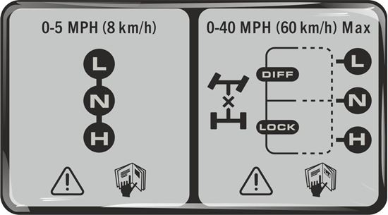 Picture of Land Rover Discovery 1999 - 2004 Difflock Shifter Badge