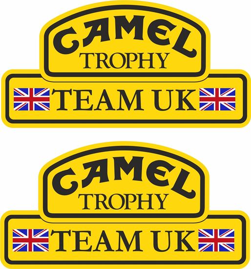 Picture of Land Rover Camel Trophy Team UK Decals / Stickers